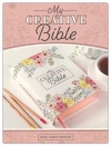 KJV My Creative Bible, White Floral - Faux Leather